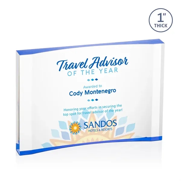 The Langworth VividPrint™ Award is a stunning, thick accolade featuring a... from ASI 84592 St Regis Group / St Regis