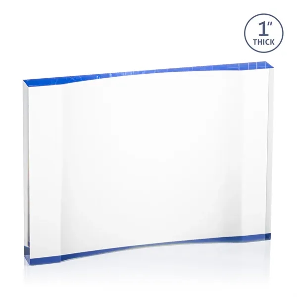 The freestanding Langworth Award is a stunning, thick accolade featuring a... from ASI 84592 St Regis Group / St Regis