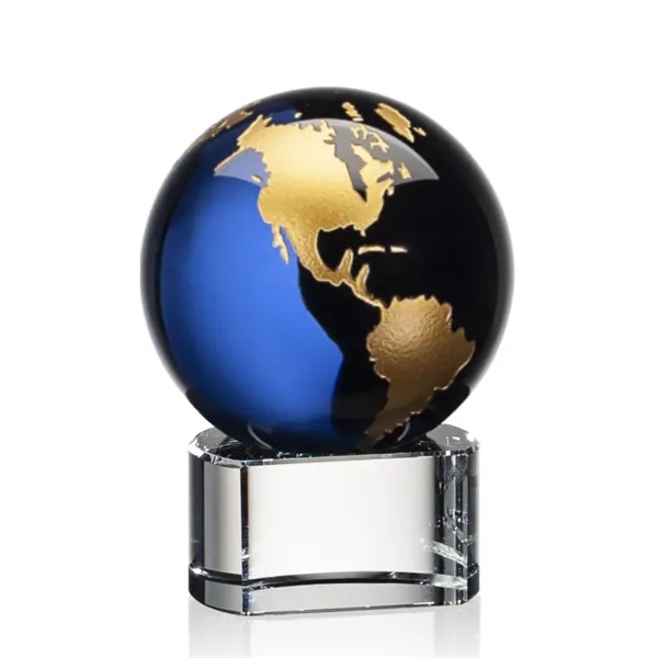 Stunning and Exquisite Globe Award features Gold or Silver filled continents... from ASI 84592 St Regis Group / St Regis