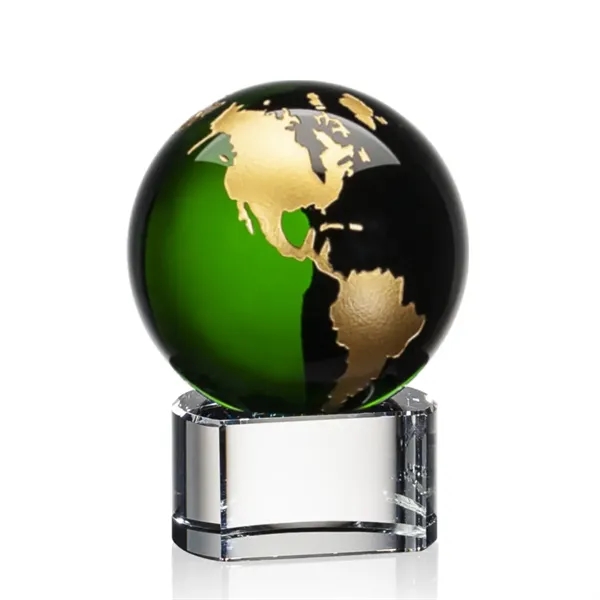 Stunning and Exquisite Globe Award features Gold or Silver filled continents... from ASI 84592 St Regis Group / St Regis