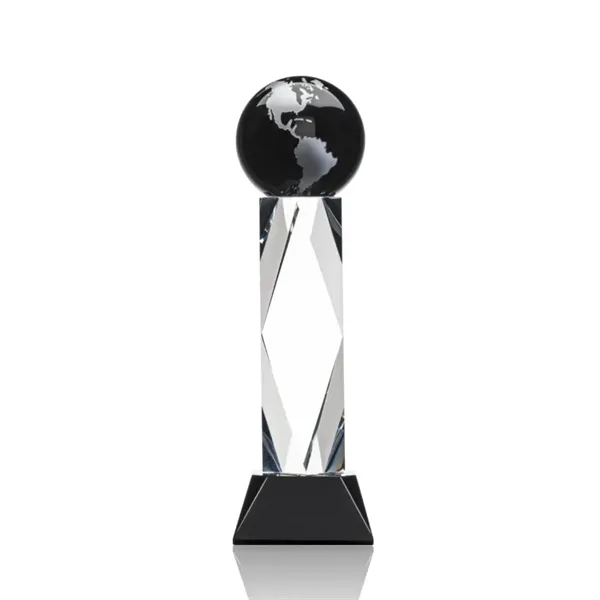 This award features a 4" Black Optical global with gold or... from ASI 84592 St Regis Group / St Regis