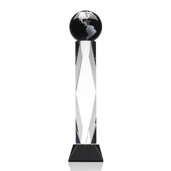 This award features a 4" Black Optical global with gold or... from ASI 84592 St Regis Group / St Regis
