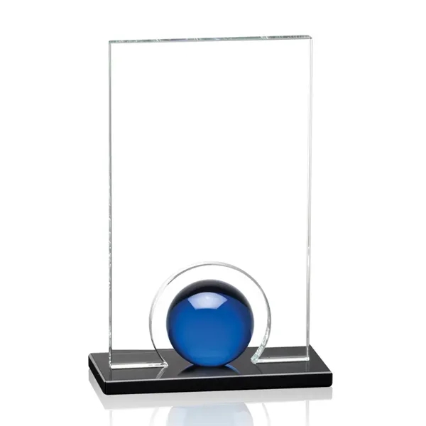 A gleaming crystal orb is mounted to our black optical crystal... from ASI 84592 St Regis Group / St Regis