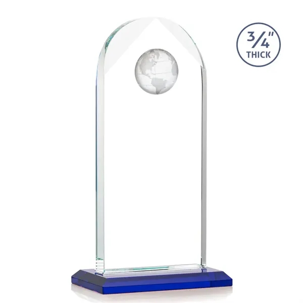 Blake Globe VividPrint™ Award - Blue... from ASI 84592 St Regis Group / St Regis