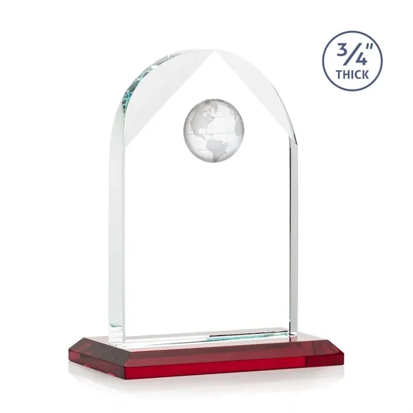 Blake Globe VividPrint™ Award - Red... from ASI 84592 St Regis Group / St Regis
