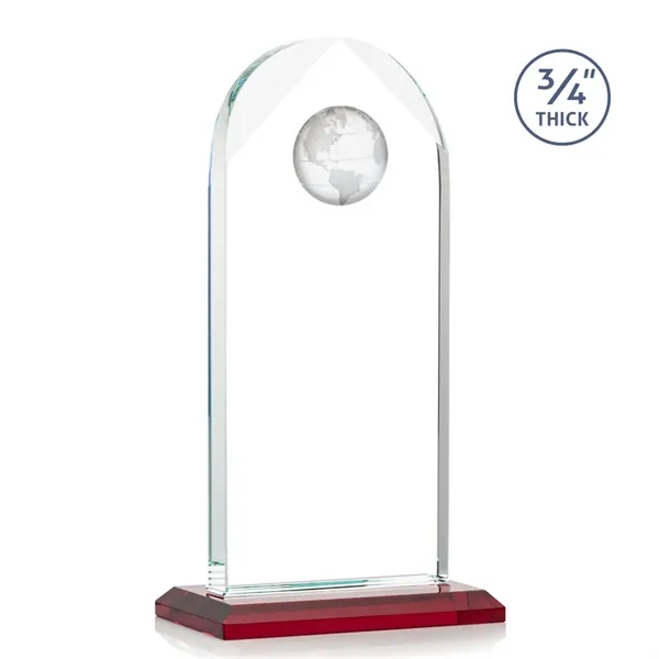 Blake Globe VividPrint™ Award - Red... from ASI 84592 St Regis Group / St Regis