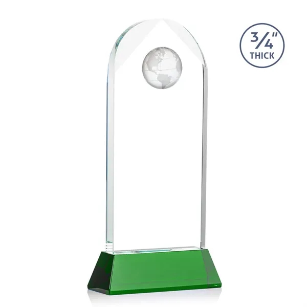 Blake Globe on Newhaven VividPrint™ Award - Green... from ASI 84592 St Regis Group / St Regis