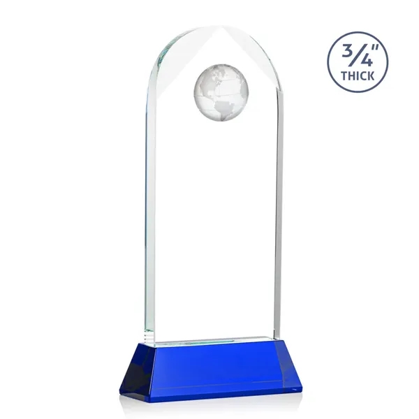 Blake Globe on Newhaven VividPrint™ Award - Blue... from ASI 84592 St Regis Group / St Regis