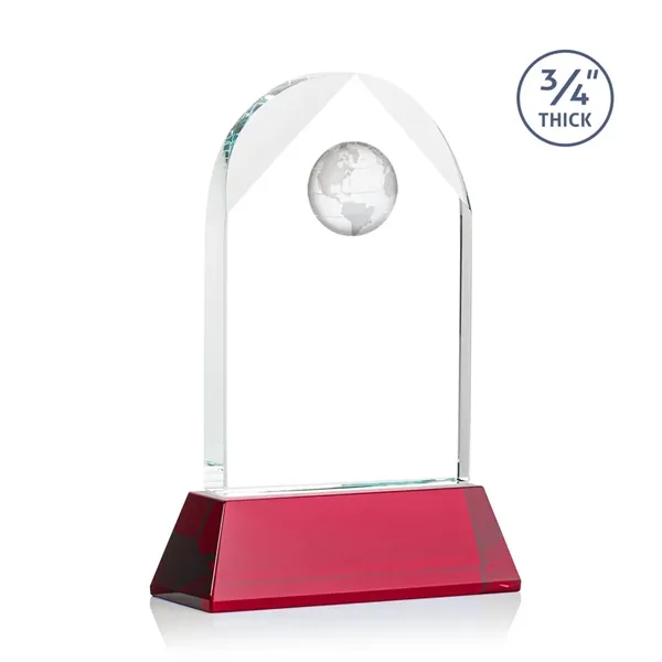 Blake Globe on Newhaven VividPrint™ Award - Red... from ASI 84592 St Regis Group / St Regis