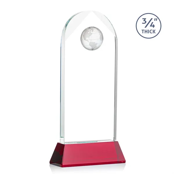 Blake Globe on Newhaven VividPrint™ Award - Red... from ASI 84592 St Regis Group / St Regis
