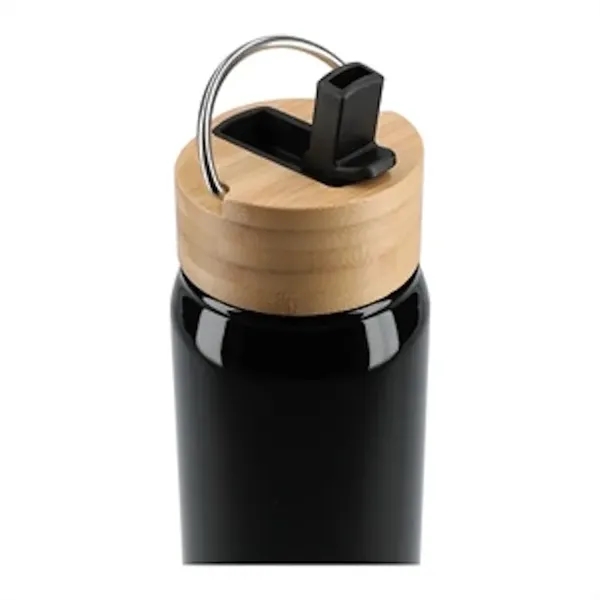 Eco-Friendly Aluminum Bottle Bamboo Lid... from ASI 89971 Stuff A Mug