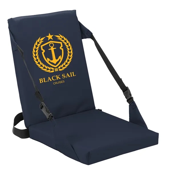 Self supporting cushion with shoulder strap. Made in the USA!... from ASI 72805 NEP Promotions / NEP Promotions™