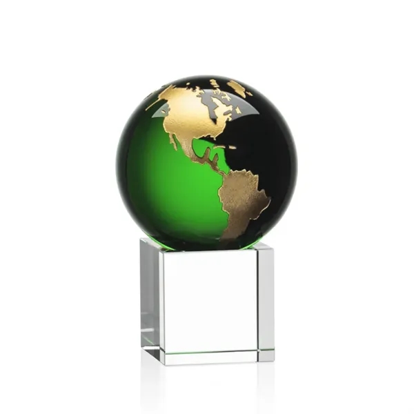 Charming and Elegant Globe Award features Gold or Silver filled continents... from ASI 84592 St Regis Group / St Regis