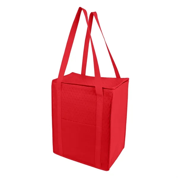 12" x 14" x 8" non-woven foil insulated cooler tote bag... from ASI 37980 Bagworld