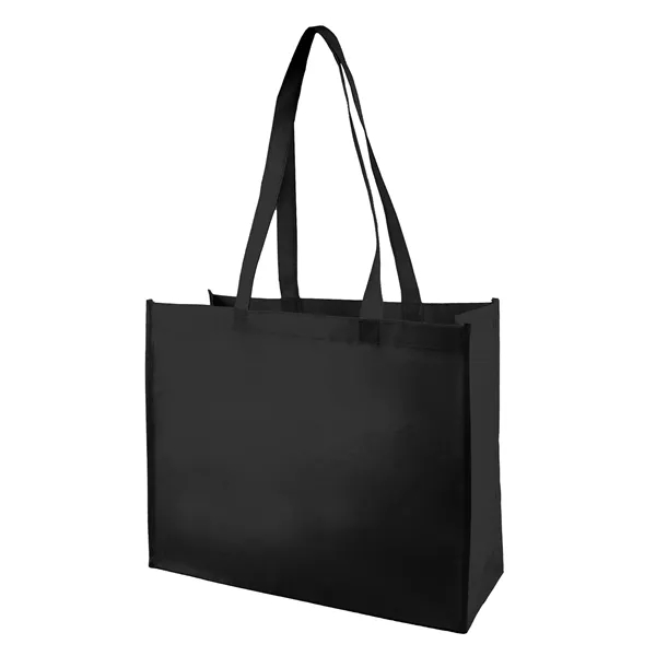 16" x 12.5" x 7" shopper tote made of matte laminated... from ASI 37980 Bagworld