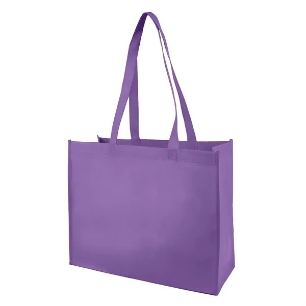 16" x 12.5" x 7" shopper tote made of matte laminated... from ASI 37980 Bagworld