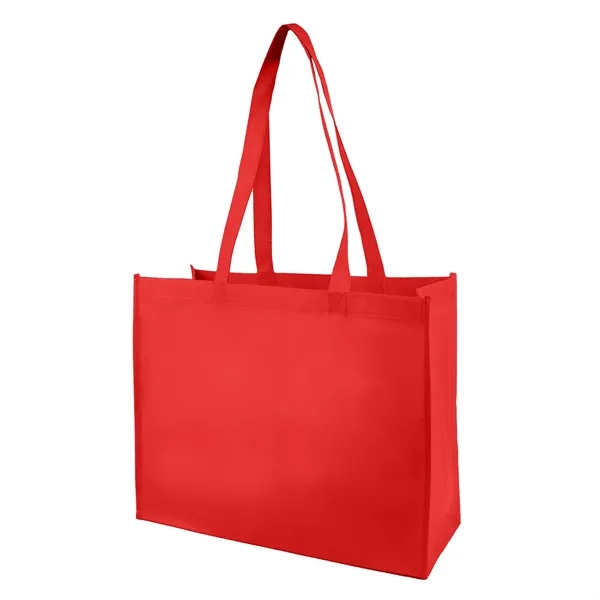 16" x 12.5" x 7" shopper tote made of matte laminated... from ASI 37980 Bagworld
