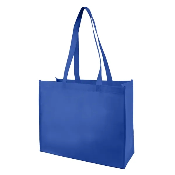 16" x 12.5" x 7" shopper tote made of matte laminated... from ASI 37980 Bagworld