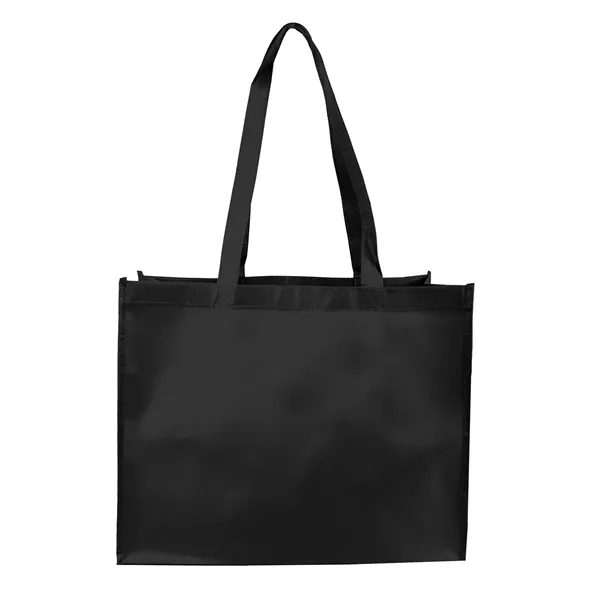 16" x 12.5" x 7" shopper tote made of matte laminated... from ASI 37980 Bagworld