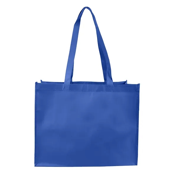 16" x 12.5" x 7" shopper tote made of matte laminated... from ASI 37980 Bagworld