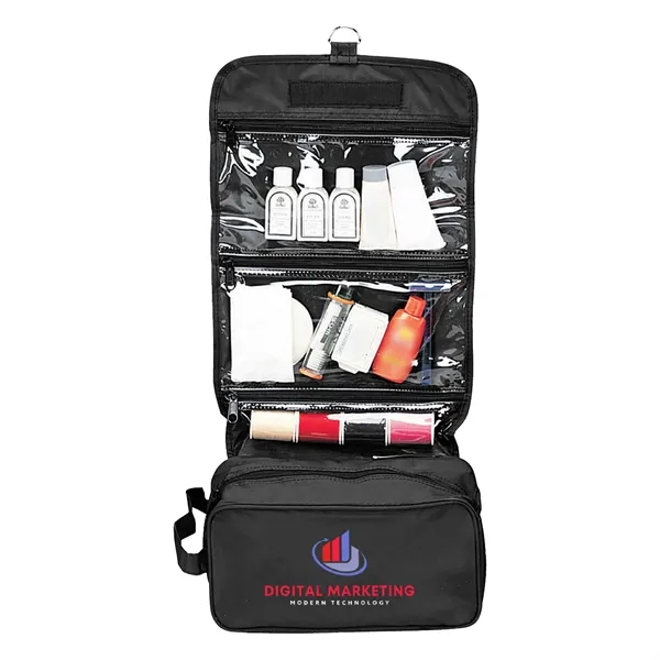 10.5" x 22" x 2.5" hanging toiletry bag with loop hook... from ASI 37980 Bagworld