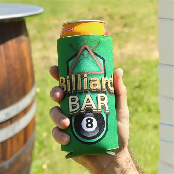 The BEST 24 oz full-color dye-sub open cell econo foam beverage... from ASI 61966 HPG / Best Promotions USA