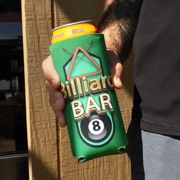 The BEST 24 oz full-color dye-sub open cell econo foam beverage... from ASI 61966 HPG / Best Promotions USA