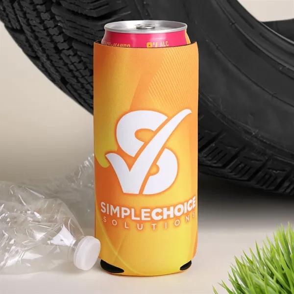 An eco-friendly 24 oz can cooler crafted from recycled materials.... from ASI 61966 HPG / Best Promotions USA