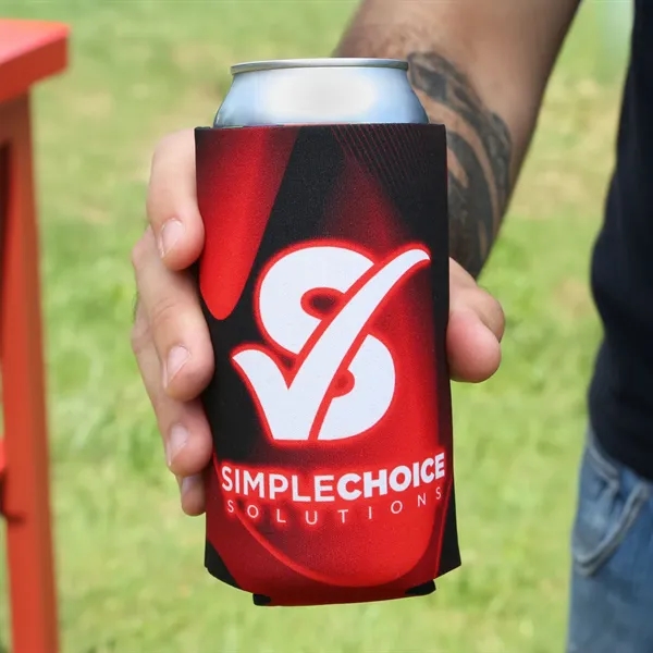 An eco-friendly 24 oz can cooler crafted from recycled materials.... from ASI 61966 HPG / Best Promotions USA