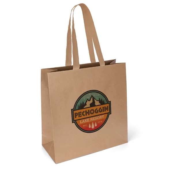 Eco Kraft-Brown Matte laminated eurototes.... from ASI 37940 Bag Makers Inc