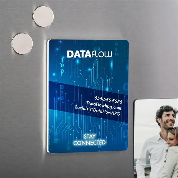 Ceramic Magnet with full-color imprint on the entire ceramic stone.... from ASI 61966 HPG / Beacon Promotions