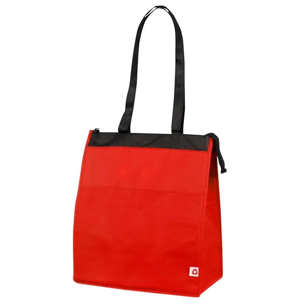 12.5" x 15" x 8" non-woven PP insulated lunch tote with... from ASI 37980 Bagworld