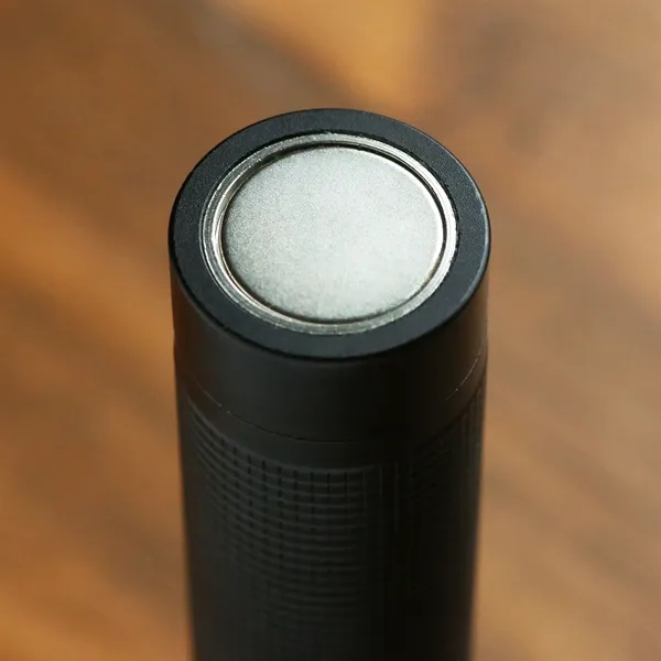 Rechargeable Lithium-ion battery rechargeable flashlight with three light modes and adjustable... from ASI 61966 HPG / Beacon Promotions