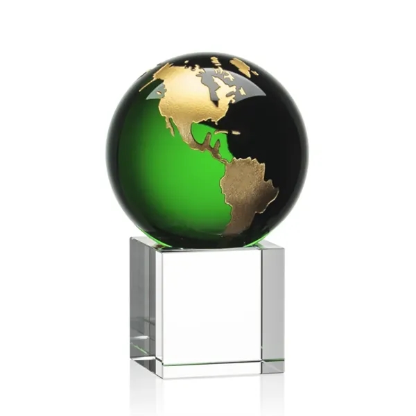 Charming and Elegant Globe Award features Gold or Silver filled continents... from ASI 84592 St Regis Group / St Regis