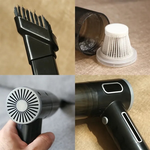 Portable handheld vacuum featuring 78W power, 4500PA suction, 2400rpm Speed &... from ASI 61966 HPG / Beacon Promotions