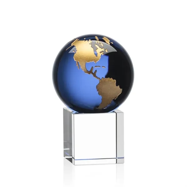 Charming and Elegant Globe Award features Gold or Silver filled continents... from ASI 84592 St Regis Group / St Regis