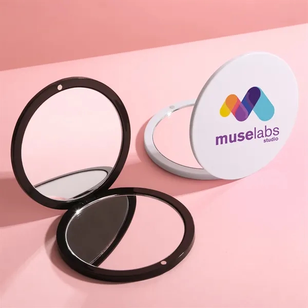 Dual-sided compact mirror with one standard mirror and a 2x magnification... from ASI 61966 HPG / Mixie