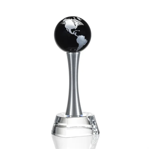Elegantly statuesque award with an optical crystal base and Black optical... from ASI 84592 St Regis Group / St Regis