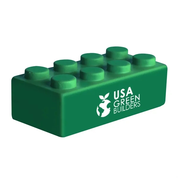 3" construction block shaped stress reliever.... from ASI 63549 Jornik Manufacturing Corp