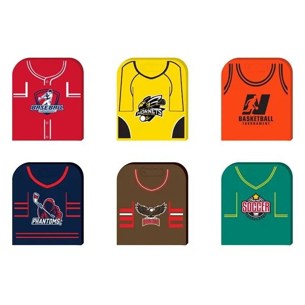 Jersey shaped seat cushion made from Softek closed cell foam. Made... from ASI 72805 NEP Promotions / NEP Promotions™