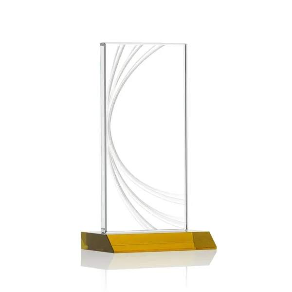 Striking Starfire Award features elegant Liquid Crystal accent lines that highlight... from ASI 84592 St Regis Group / St Regis