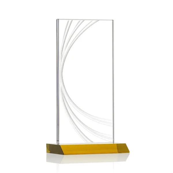 Striking Starfire Award features elegant Liquid Crystal accent lines that highlight... from ASI 84592 St Regis Group / St Regis