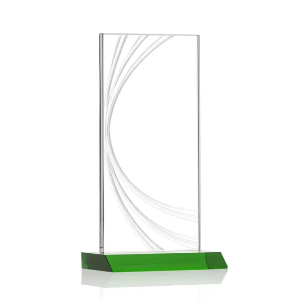 Striking Starfire Award features elegant Liquid Crystal accent lines that highlight... from ASI 84592 St Regis Group / St Regis