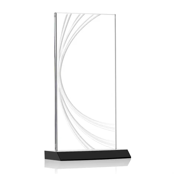 Striking Starfire Award features elegant Liquid Crystal accent lines that highlight... from ASI 84592 St Regis Group / St Regis