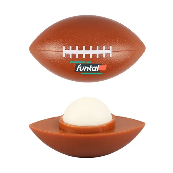 Football-shaped container filled with lip moisturizer.... from ASI 61966 HPG / Mixie