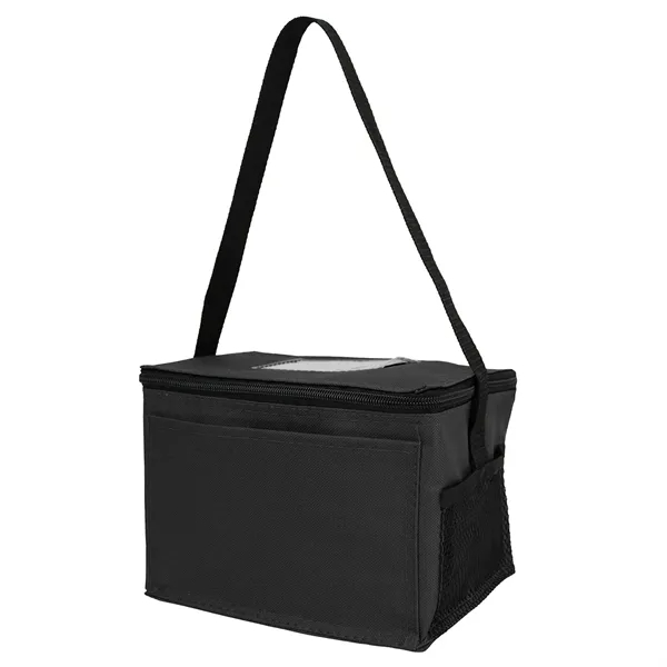 8.5" x 6" x 6" six can capacity cooler bag with... from ASI 37980 Bagworld