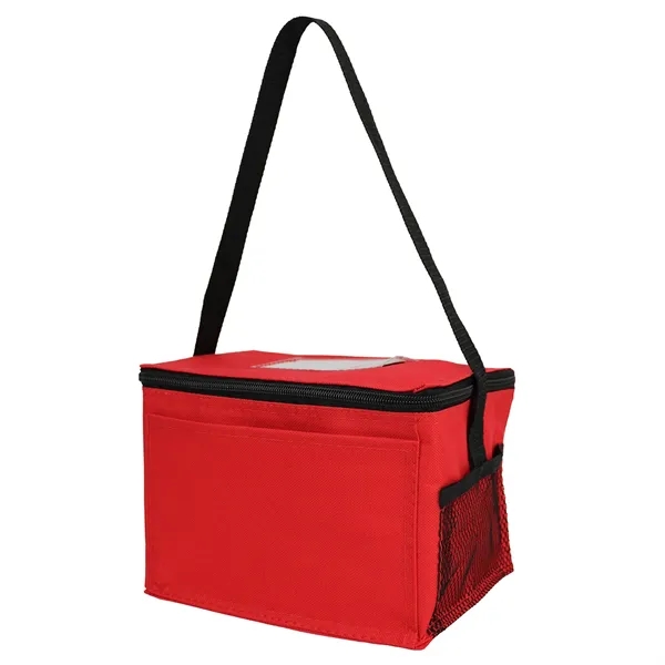 8.5" x 6" x 6" six can capacity cooler bag with... from ASI 37980 Bagworld