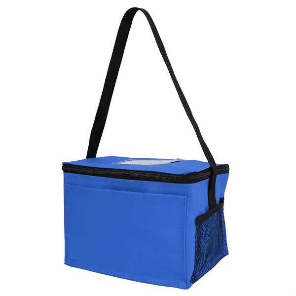 8.5" x 6" x 6" six can capacity cooler bag with... from ASI 37980 Bagworld