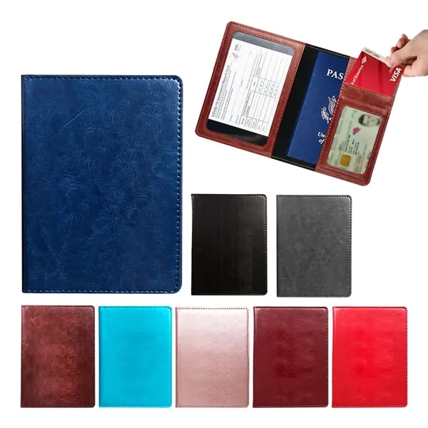Passport Cover with Card Holder... from ASI 31517 Admart Products / Admart Line