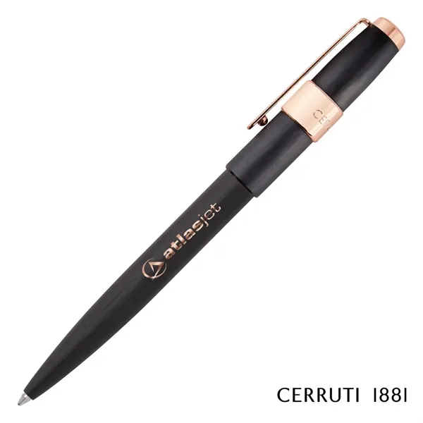 The Cerruti 1881® Block Brushed Ballpoint is minimal, simple and luxurious... from ASI 84592 St Regis Group